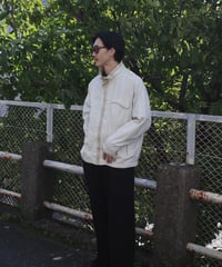 Fay Rib Collar Zip Jacket