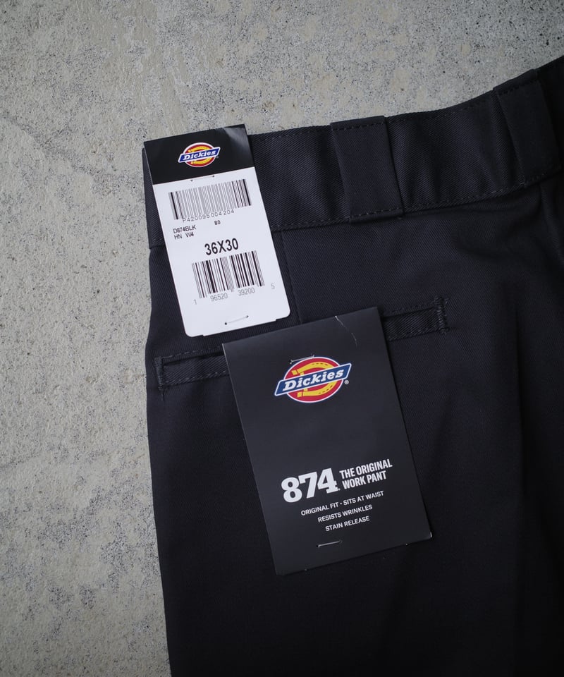 Dickies Customized 874 2-Tuck Pants -Black | DA