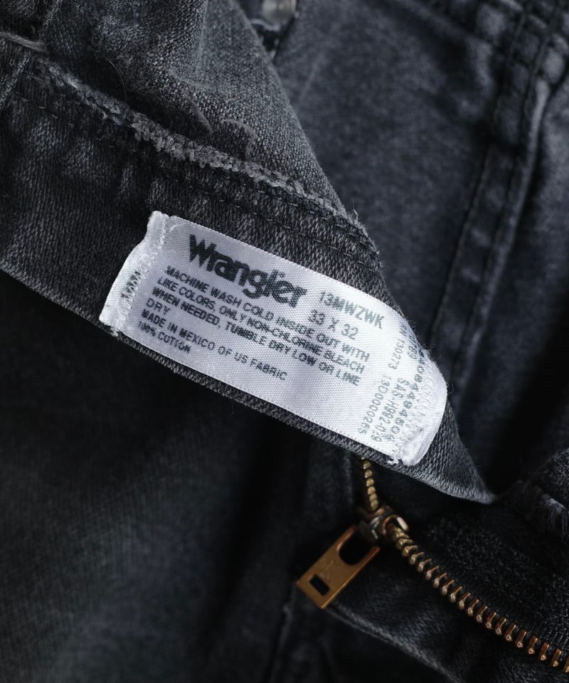 Wrangler Studded Black Denim -4 | DAMAGEDONE 2nd