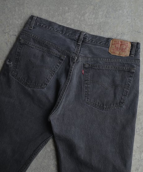Big Size 91's Levi’s 501先染め Black "Made in USA" -1