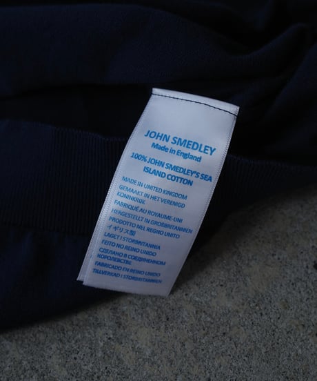 John Smedley "NOAH" Sea Island Cotton Skipper Knit