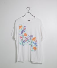 90's Flower Design T-Shirt -18