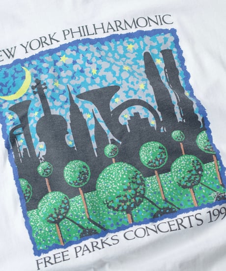 90's New York Concerts T-Shirt -35 Made in USA
