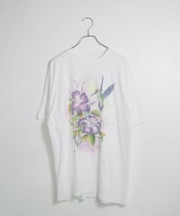90's Flower Design T-Shirt -13