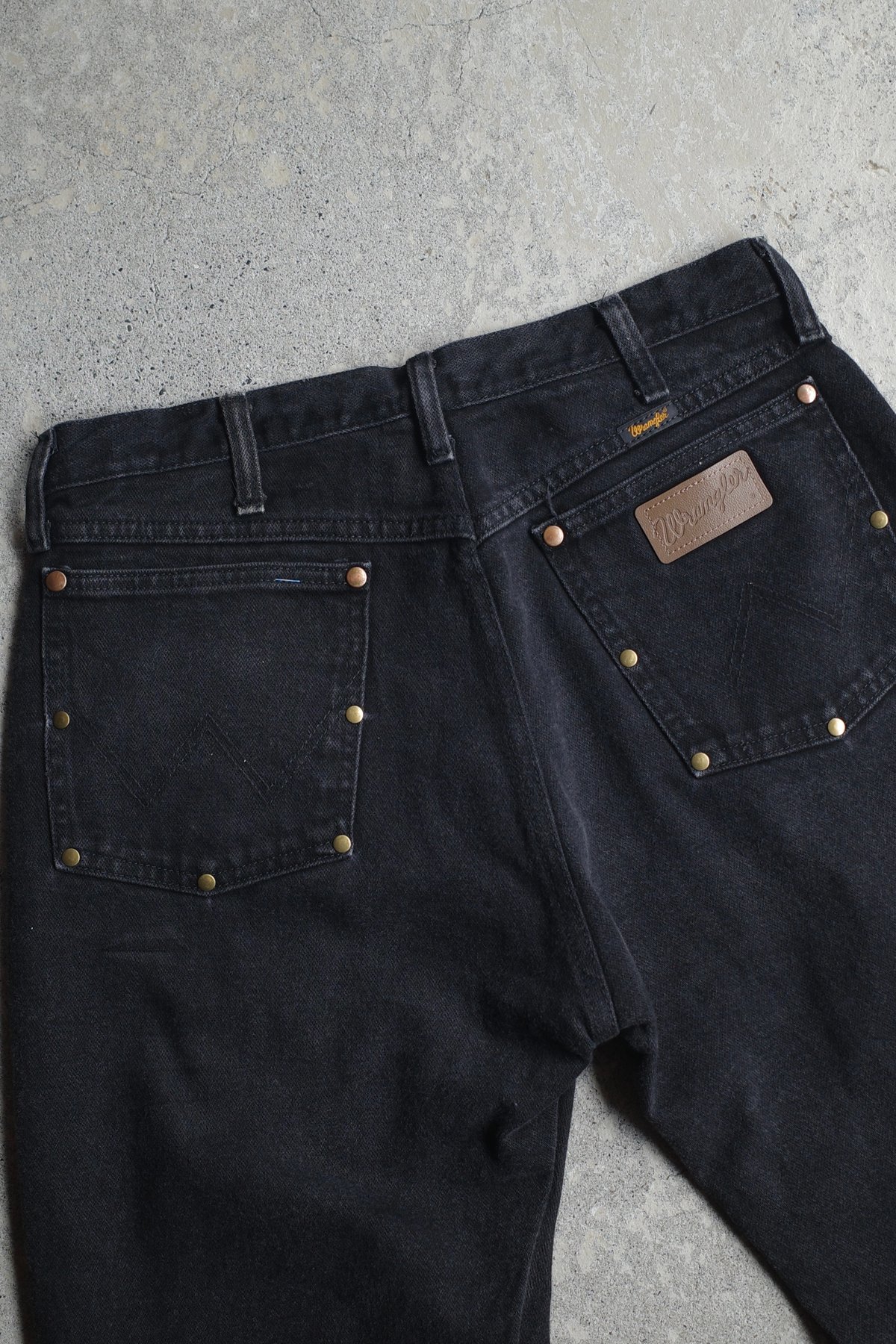 Wrangler Studded Black Denim -4 | DAMAGEDONE 2nd