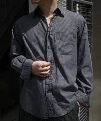 90’s KATHRINE HAMNETT DENIM Line L/S Check Shirts -Made in Italy