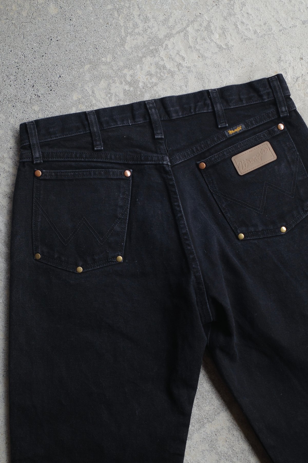 Wrangler Studded Black Denim -2 | DAMAGEDONE 2nd