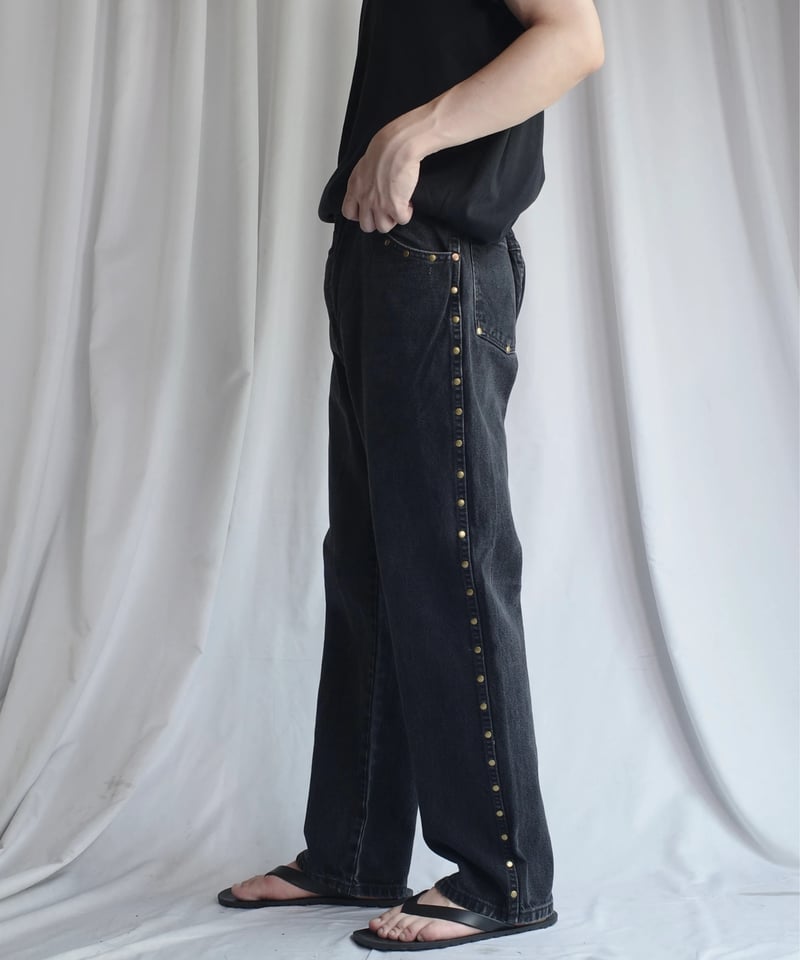 Wrangler Studded Black Denim -9 | DAMAGEDONE 2nd
