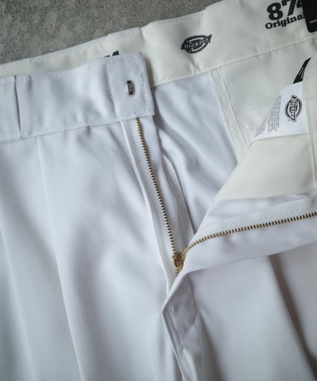 Dickies Customized 874 2-Tuck Pants -White