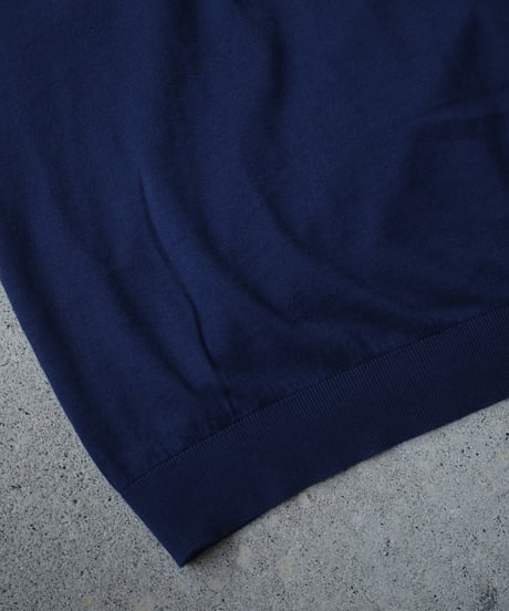 John Smedley "NOAH" Sea Island Cotton Skipper Knit