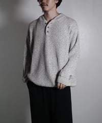 L.L.Bean Cotton Henry Neck Knit -37