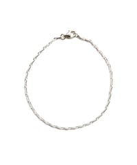meian sterling silver "Baby Barley Corn" bracelet