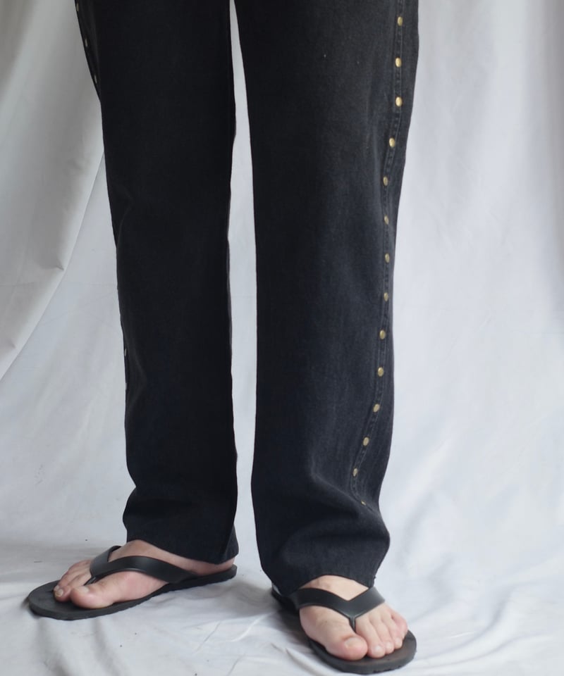 Wrangler Studded Black Denim -4 | DAMAGEDONE 2nd