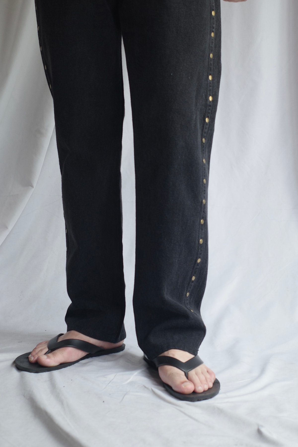 Wrangler Studded Black Denim -4 | DAMAGEDONE 2nd