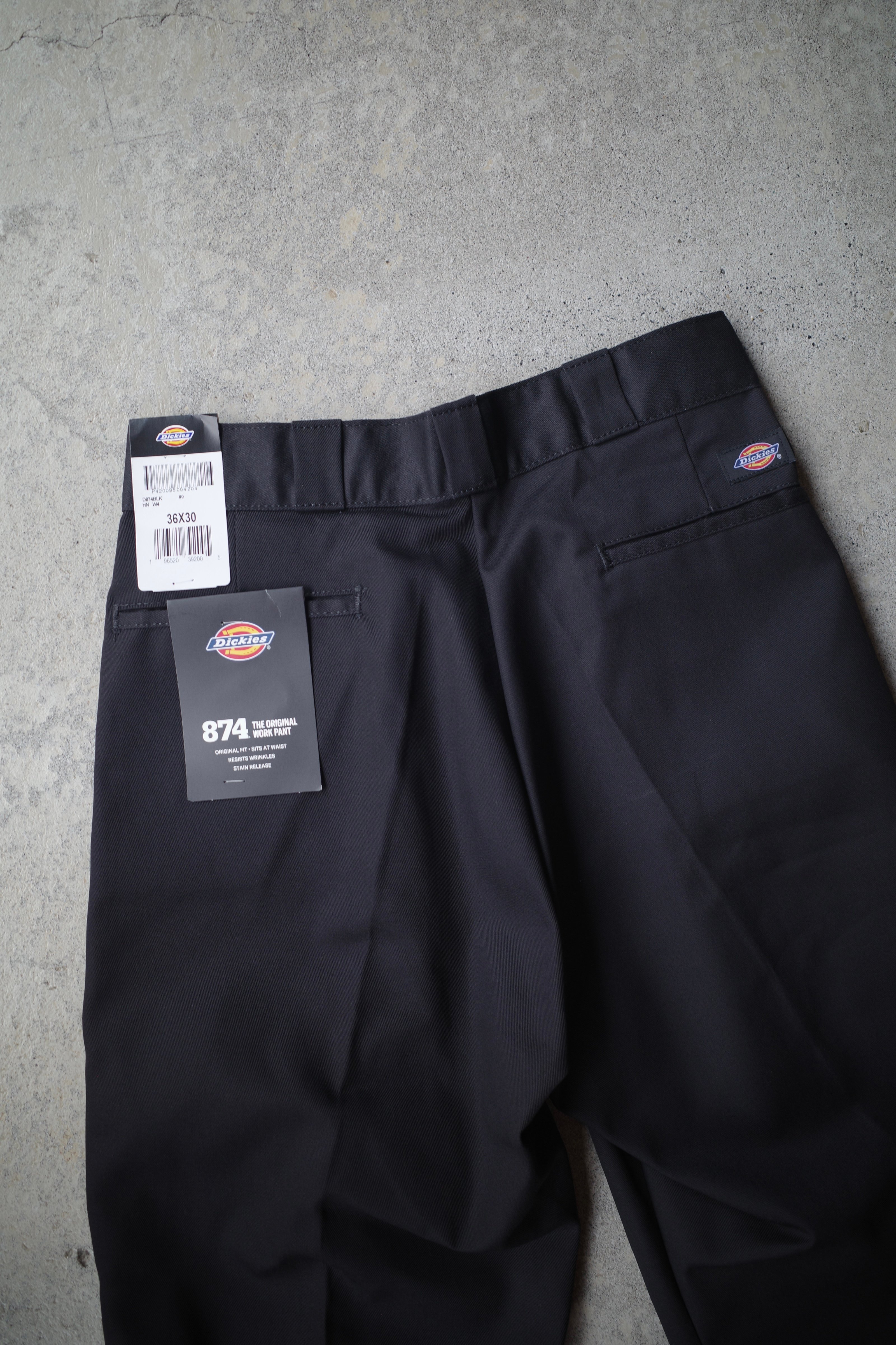 Dickies Customized 874 2-Tuck Pants -Black | DA