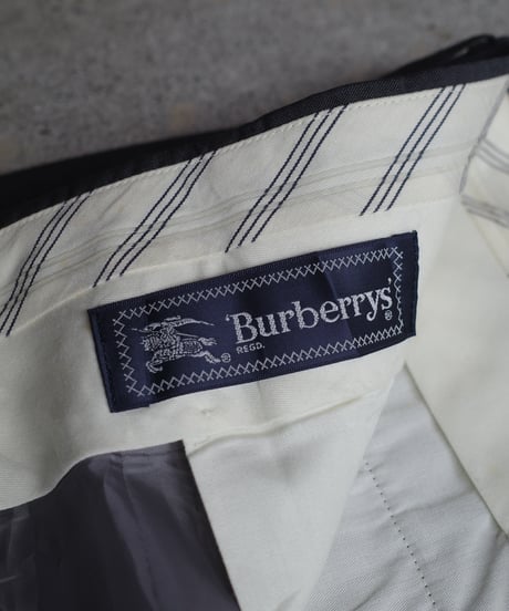 Burberrys Summer Material Color Slacks -1