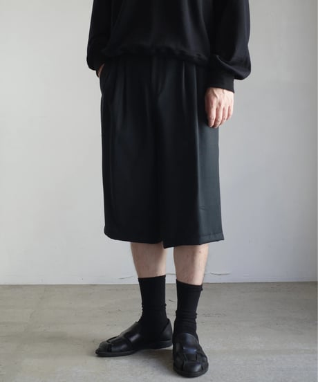 90-00s Euro Slacks Shorts -4