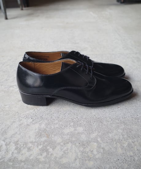 British Army Plane-toe Leather Officer Shoes -5 27.5cm