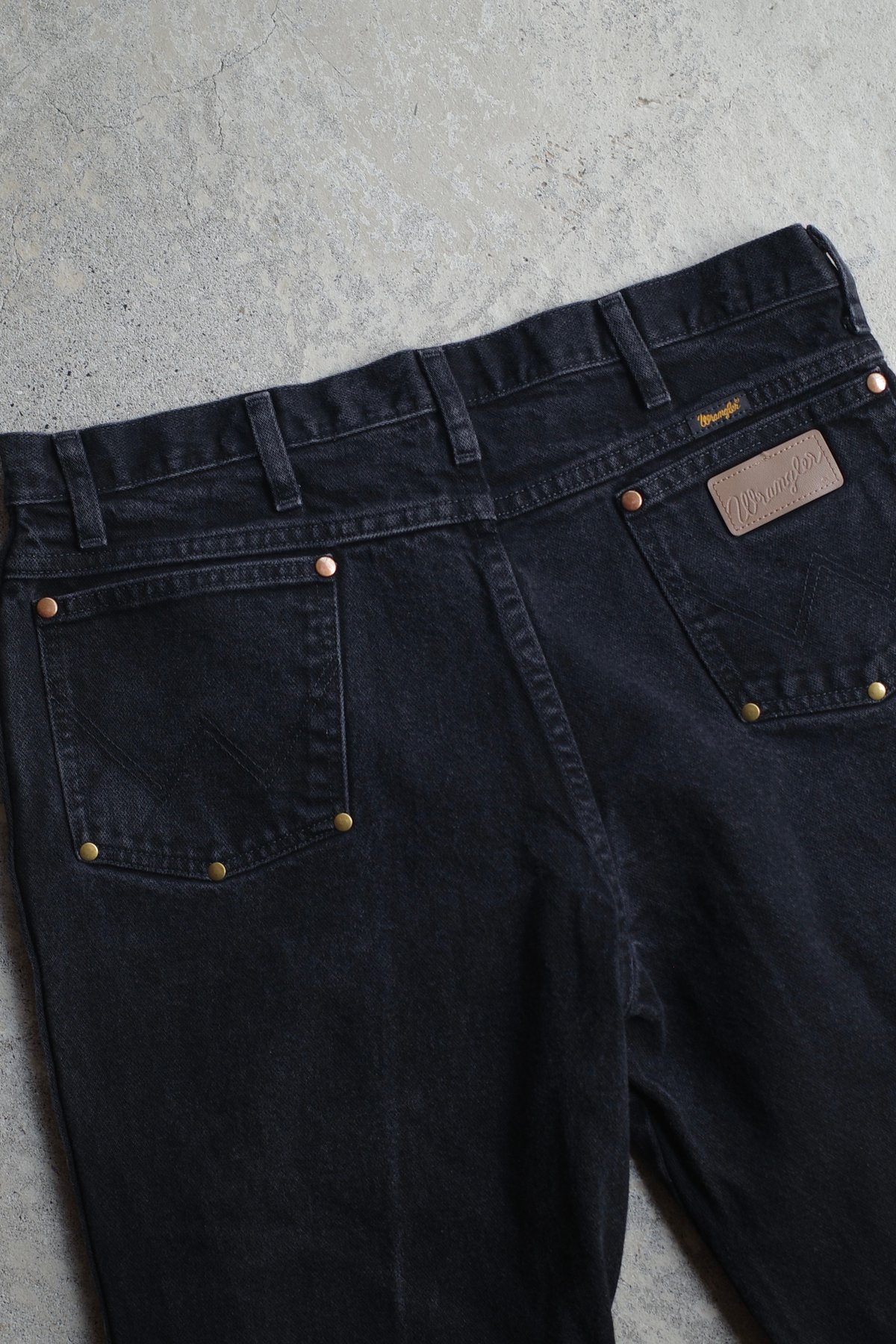 Wrangler Studded Black Denim -7 | DAMAGEDONE 2nd
