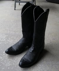 Justin Western boots Black -  Made in USA