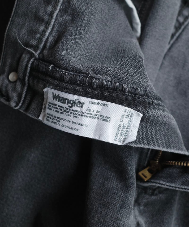 Wrangler Studded Black Denim -13 | DAMAGEDONE 2nd
