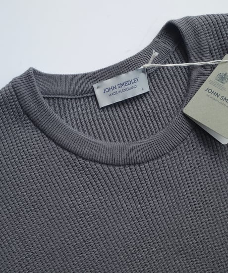 John Smedley Evan Textured Knit T-Shirt #1