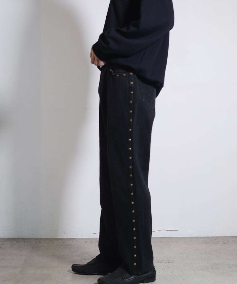 Wrangler Studded Black Denim #10 | DAMAGEDONE 2nd