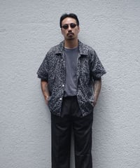Korean Army Dalmatian camo S/S "Reactive Dye" Open collar shirts
