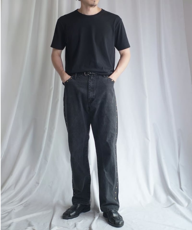 Wrangler Studded Black Denim -9 | DAMAGEDONE 2nd