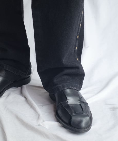 Wrangler Studded Black Denim -2