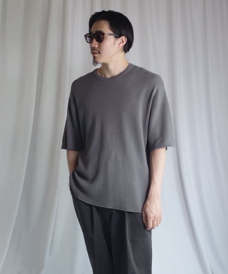 John Smedley Evan Textured Knit T-Shirt #1