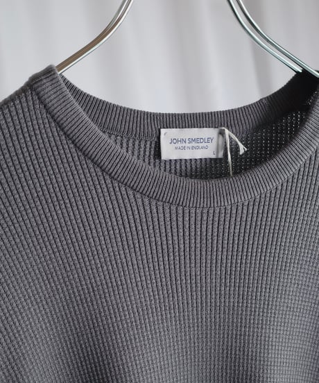 John Smedley Evan Textured Knit T-Shirt #1