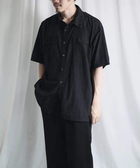 American Outback Nylon Black S/S Shirts -4