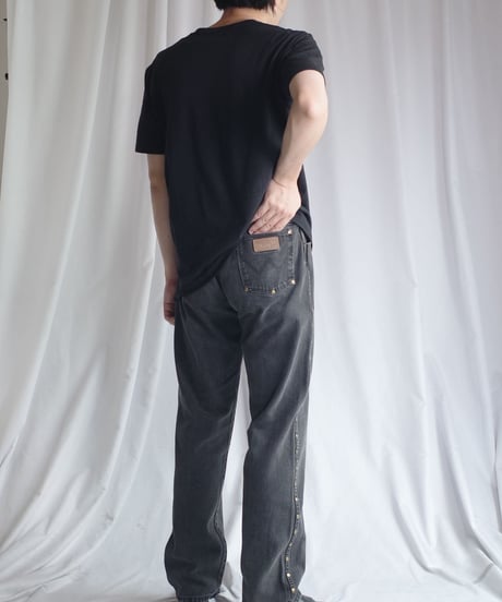 Wrangler Studded Black Denim -1