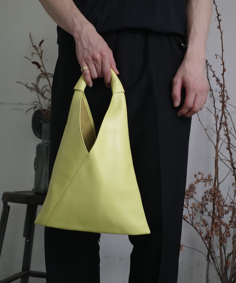 MARLON FIRENZE Calf Leather MINI GISELLE -Limon