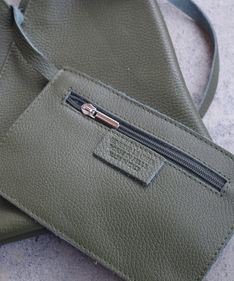 MARLON FIRENZE Calf Leather MINI GISELLE -Army