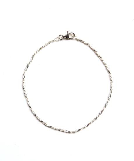 meian sterling silver "Baby Screw" bracelet