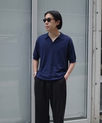 John Smedley "NOAH" Sea Island Cotton Skipper Knit