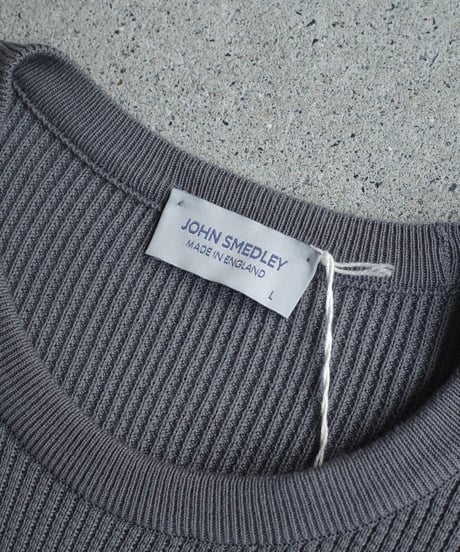 John Smedley Evan Textured Knit T-Shirt #1