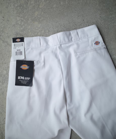 Dickies Customized 874 2-Tuck Pants -White