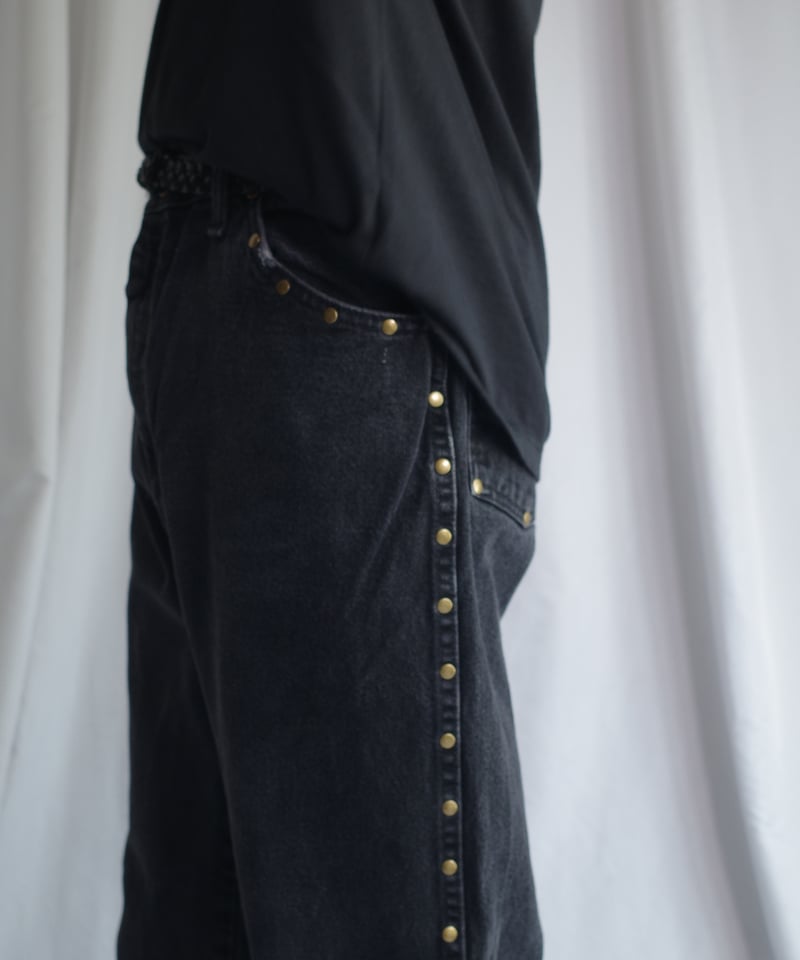 Wrangler Studded Black Denim -9 | DAMAGEDONE 2nd