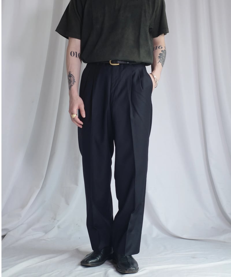 LANVIN スラックス Tiny” LANVIN Summer Material Slacks -1 | DAMAG
