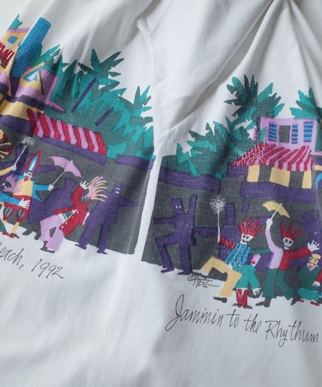 90's Festival Design T-Shirt -16 Made in USA