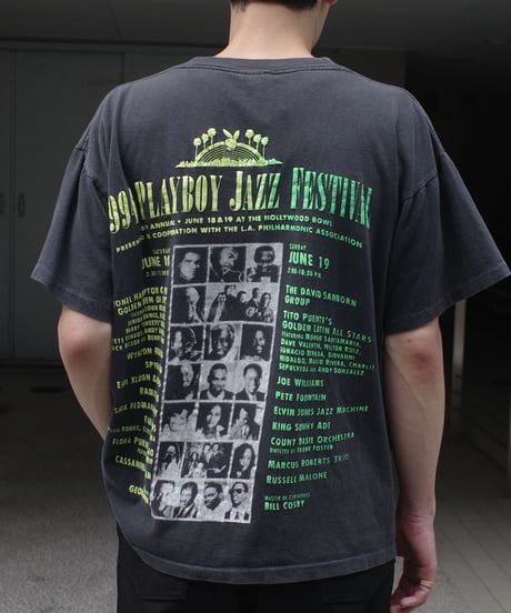 90s Playboy Jazz Festival Print Tee