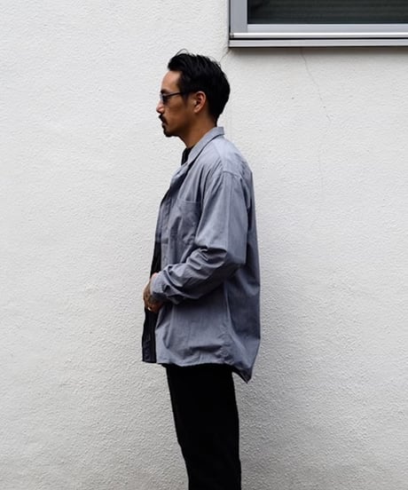 90s Hugo Boss Light Weight Marbling Fabric Shirt -6