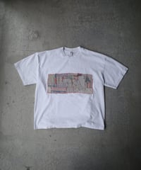 Customized Los Angeles Apparel Garment Dye 8.5oz S/S Wide Tee -Lサイズ