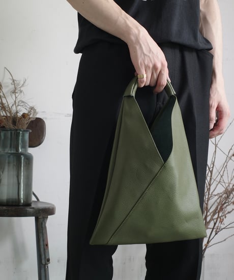 MARLON FIRENZE Calf Leather MINI GISELLE -Army