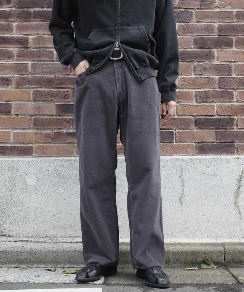 Deadstock Levi's 569 Corduroy Pants -Charcoal |