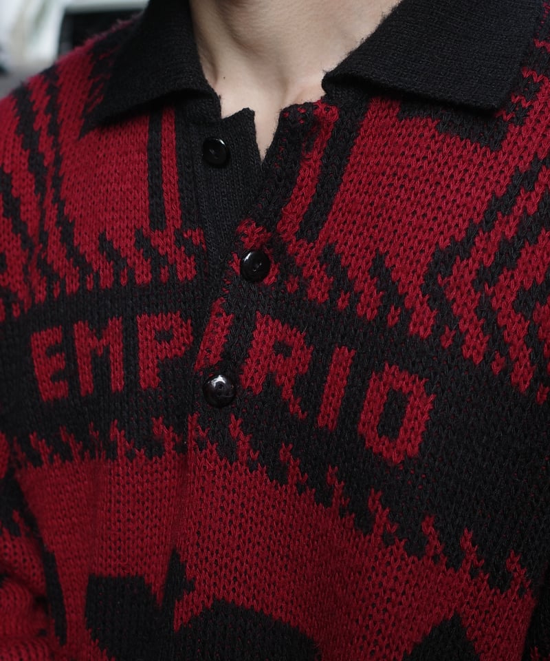90's Emporio Armani Various Wool Knit -2 | DAMA