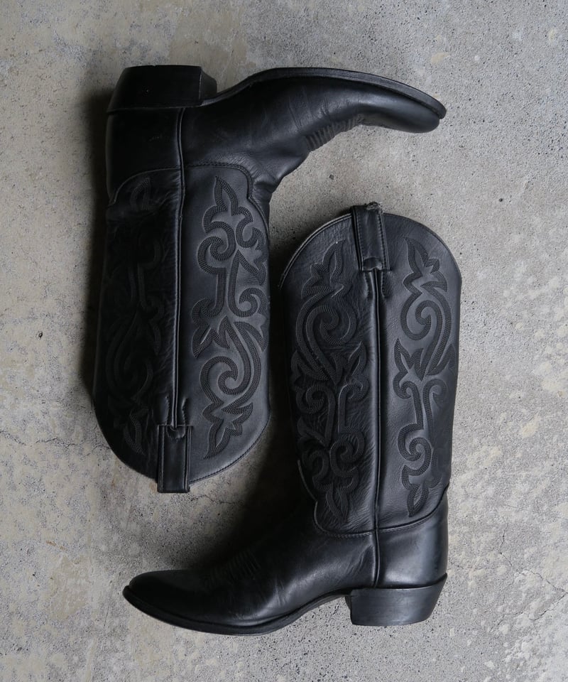 Justin Western boots Black - Made in USA | DAM